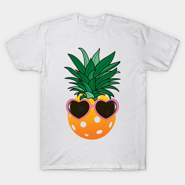 Pickleball pineapple T-Shirt by FK-UK